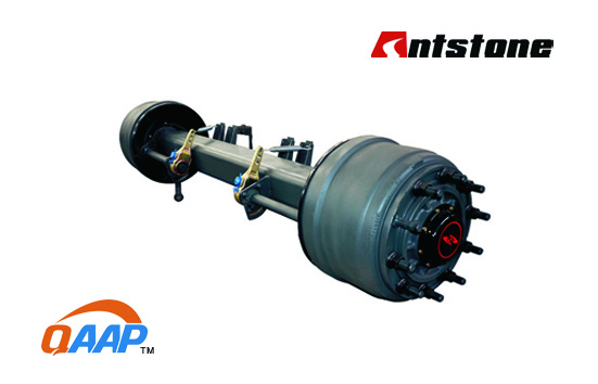 Single wheel trailer axle