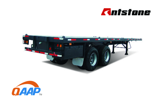 FLATBED WITH BOGIE SUSPENSION
